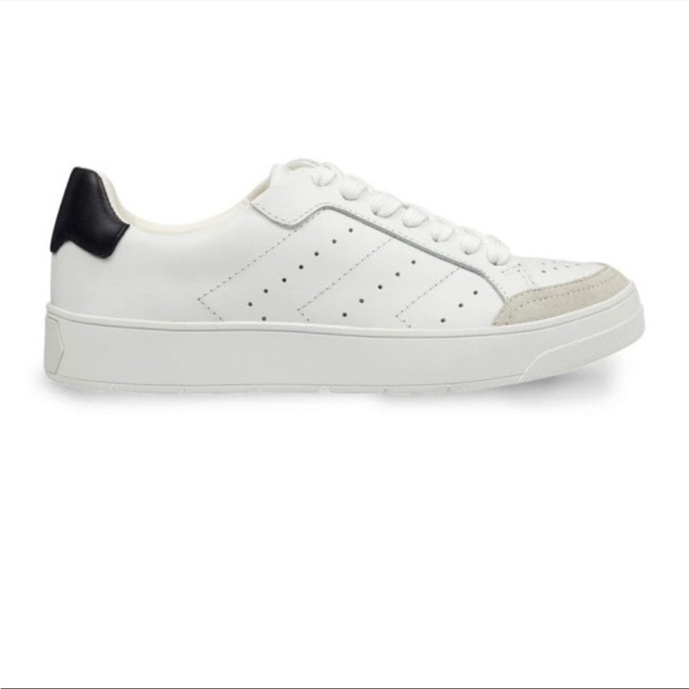 Marc Fisher White Leather Sneakers